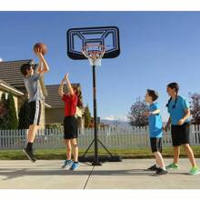 Lifetime 90114 Adjustable Portable Basketball Hoop 7.5 To 10 Foot Telescoping Adjustment 44-Inch Impact Backboard - Black1 - View 2