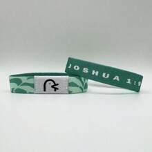 Daily Bible Verse Bracelet Yappy Bible Verse Christian Bracelet - 銀色 - 查看 2
