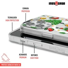 INSTACASE Compatible With IPhone Case Tree Pattern IPhone Case Christmas, IPhone Case Tree Pattern, IPhone Case For Women, Shockproof TPU. - Transparent - View 4