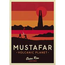 1PC Modern Star Planet Posters Galaxy Attraction Wall Art Canvas Paintings And Print Movie Wars Cover Landscape For Room Home Decor No Frame - Multicolor - View 25