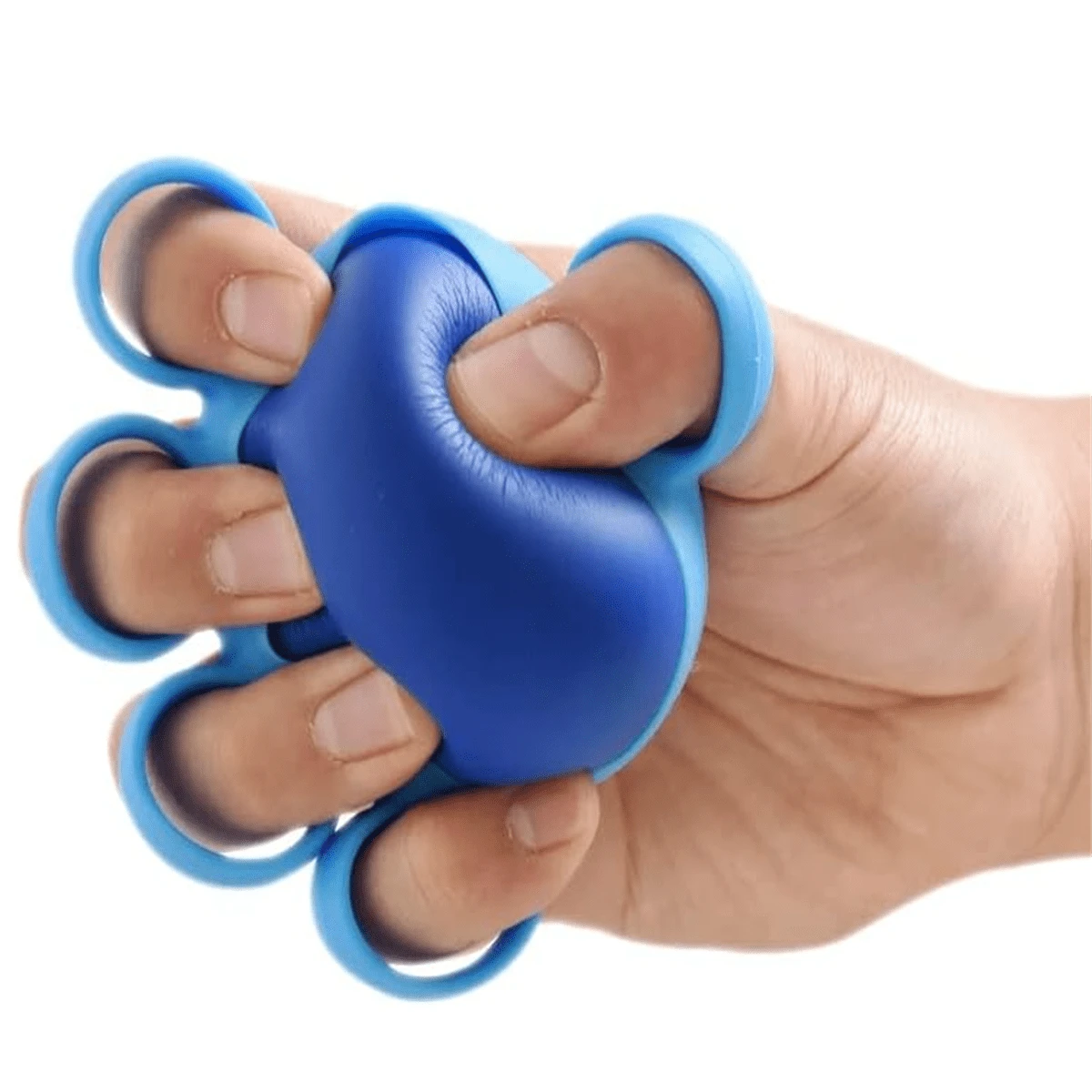 1pc Five-Finger Grip Ball, Hand Grip Strengthener, For Fingers Stretching, Ball Stretcher Finger Paw Fitness Arm Exercise Muscle Gym Accessories