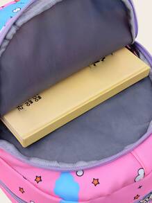 Cute Unicorn Schoolbag, Kawaii Cartoon Schoolbag, Cute Kids Schoolbag Cartoon Unicorn Pattern Schoolbag