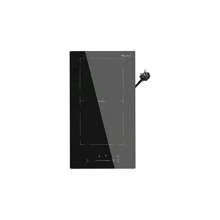 Induction Hob Plug In Electric Cooktop 2800W 13Amp Flex Zone For BBQ Function Built-In 2 Burner Hobs 30cm Shiny Black 220~240V - Black1 - View 1