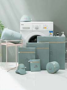 Túi giặt lưới có khóa kéo gia cố và móc treo, thích hợp đựng đồ lót, áo ngực, du lịch, cất giữ, ký túc xá đại học, căn hộ - Có thể giặt bằng máy - Nhiều màu - Xem 25