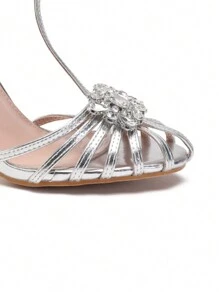 女士时尚扣带角斗士高跟凉鞋，休闲高跟鞋，适合日常穿着，时尚凉鞋，夏季女士凉鞋