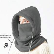 1pc Winter Balaclava - 100% Polyester Windproof, Warm And Fashionable Head And Neck Cover, Suitable For Outdoor Activities, Skiing, Motorcycle Riding - Thick, Comfortable, Fabric Material - Multicolor - View 6