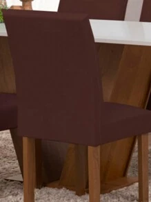 Kit Com 6 Capas para Cadeira De jantar Luxo Malha Gel