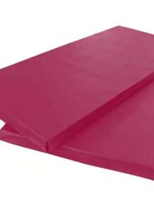 Home Exercise Mat, Pilates Yoga Gym, Nursery, Gymnastics - Rose Red - View 1
