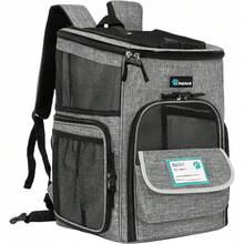 Pet Backpack - رمادي فاتح. - مشاهدة 1