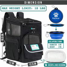 Mochila para mascotas - NEGRO - Ver 6