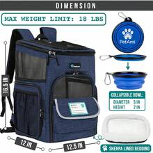 Pet Backpack - Dainty - View 6