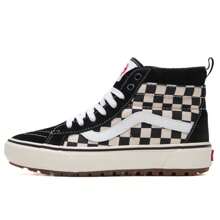 Vans SK8-Hi MTE-1 男女通用鞋，透气休闲高帮运动鞋，运动鞋 VN0A5HZYA04 - 黑白棋盤格 - 查看 1