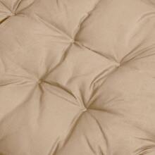 Soft Hanging Egg Chair Seat Cushion ONLY Thick Swing Egg Chair Pad Cushion Soft Hammock Replacement Pad With Headrest For Indoor Outdoor Garden Patio - 卡其色 - 查看 7