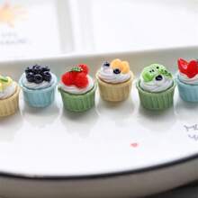 5/6/10/12pcs Realistic Mini Cakes, Pastries, Cake Boxes, 1:12 Dollhouse Accessories, Dollhouse Decor, Miniature Cake Models, Micro Scene Photography Props, Pretend Play Toys, Mini Food Replicas - Multicolor - View 9