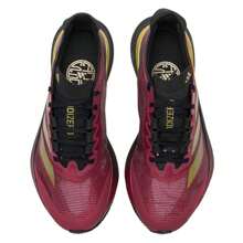 Adidas ADIZERO BOSTON 12 CNY 男女款户外跑步鞋 减震舒适运动休闲运动鞋 JS1919 - 能量紅/金/黑色 - 查看 4