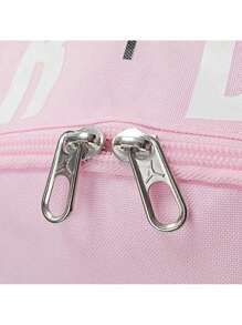 Nike 幼儿拉链印花简约休闲背包 - 白色 - 查看 5