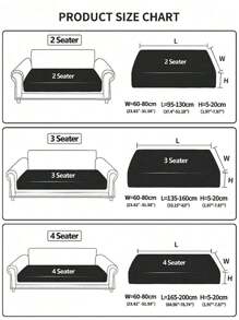 1 件现代提花摇粒绒沙发套，可机洗弹力一体式沙发套，宠物友好型防水沙发保护套，带松紧带，适合扶手椅和组合沙发 - 涤纶和氨纶混纺 - 葉畔-淺灰色 - 查看 2