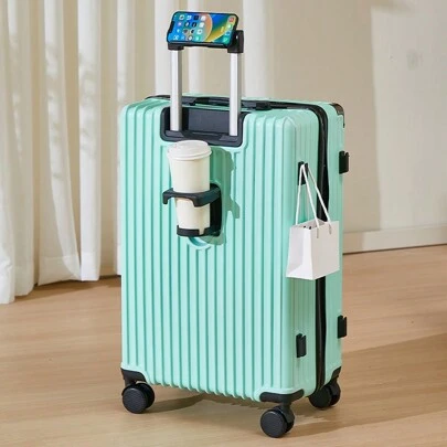 28-Inch Large Capacity Luggage Suitcase With Lock, Lightweight And Portable Travel Companion Bag For School School Accessories School Stuff