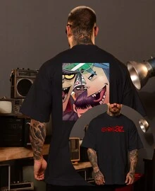 Rock Band Unisex Cotton  Island T-Shirt - màu đen - Xem 1