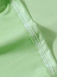 女士双条纹短袖上衣睡衣套装，带口袋的上衣睡衣两件套，健康、柔软、舒适的面料 - 彩色 - 查看 8