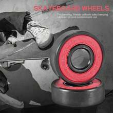 8 Pcs Ceramic Bearings High Speed Wear Resistant For Skate Skateboard Wheel - Multicolor - View 5