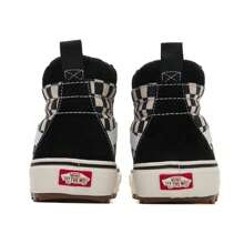 Vans SK8-Hi MTE-1 男女通用鞋，透气休闲高帮运动鞋，运动鞋 VN0A5HZYA04 - 黑白棋盤格 - 查看 5