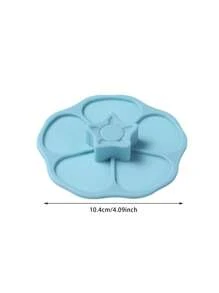 1pc Creative Silicone Cup Lid Sealed Cup Lid Mug Glass Ceramic Cup Dust-Proof Cup Lid Kitchen Accessories