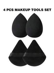 4/14/30/31/45PCS Makeup Tools Set Including:1pc Multi-Functional Zipper Toiletry And Cosmetic Bag Waterproof+30PCS Makeup Brush Set+2PCS Makeup Sponges+2PCS Mini Makeup Sponges+2PCS Triangle Powder Puffs+2PCS Mini Air Cushion Powder Puffs+1pc Hairband+2PCS Hand Bowl Strap+2PCS Facial Cleansing Sponges+1pc Eyelash Curler