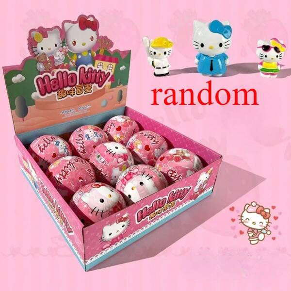 Sanrio Sanrio Random1pc Hello Kitty Surprise Blind Ball Disassembly Fun Twist Egg Blind Box Birthday Party Gift Festival Gift
