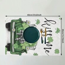 Set de 5 paños de cocina con tema de San Patricio, superabsorbentes y de secado rápido, para verano y festividades