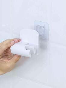 1 件日式可调节淋浴喷头支架壁挂式通用淋浴架家居浴室装饰