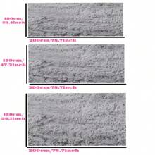 Thảm nhung in họa tiết phong cách Bắc Âu có đế chống trượt, thấm nước cho phòng tắm, mềm mại và thoải mái với lớp bọt biển dày, thích hợp cho phòng khách, phòng ngủ, ban công, phòng học, phòng tắm - trắng - Xem 11