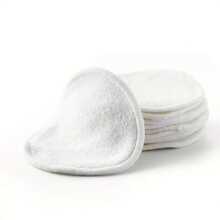 5pcs Bamboo Makeup Remover Pads - Reusable, Washable & Suitable For All Skin Types - Multicolor - View 6