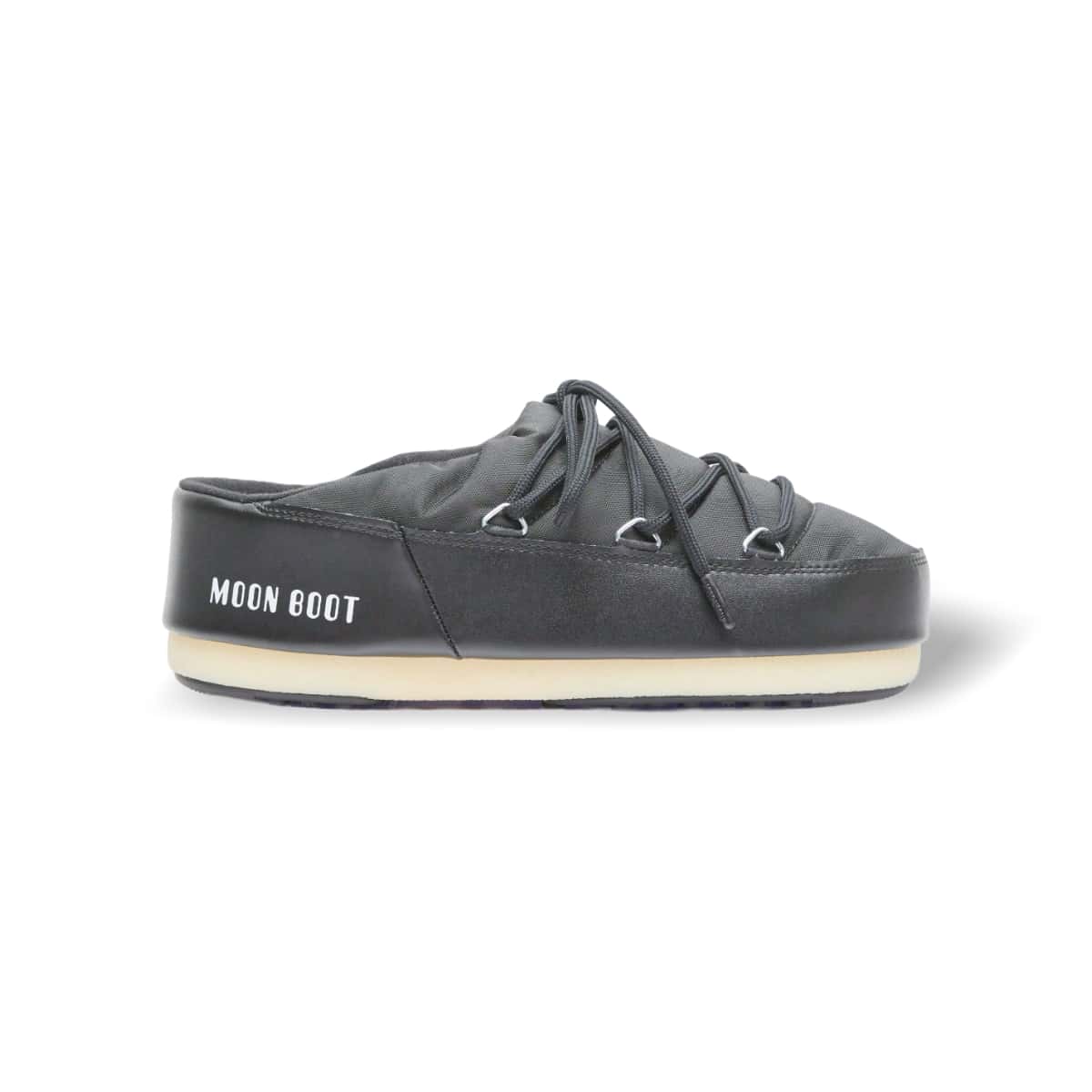Moon Boot Mule Nylon - Black - View 1