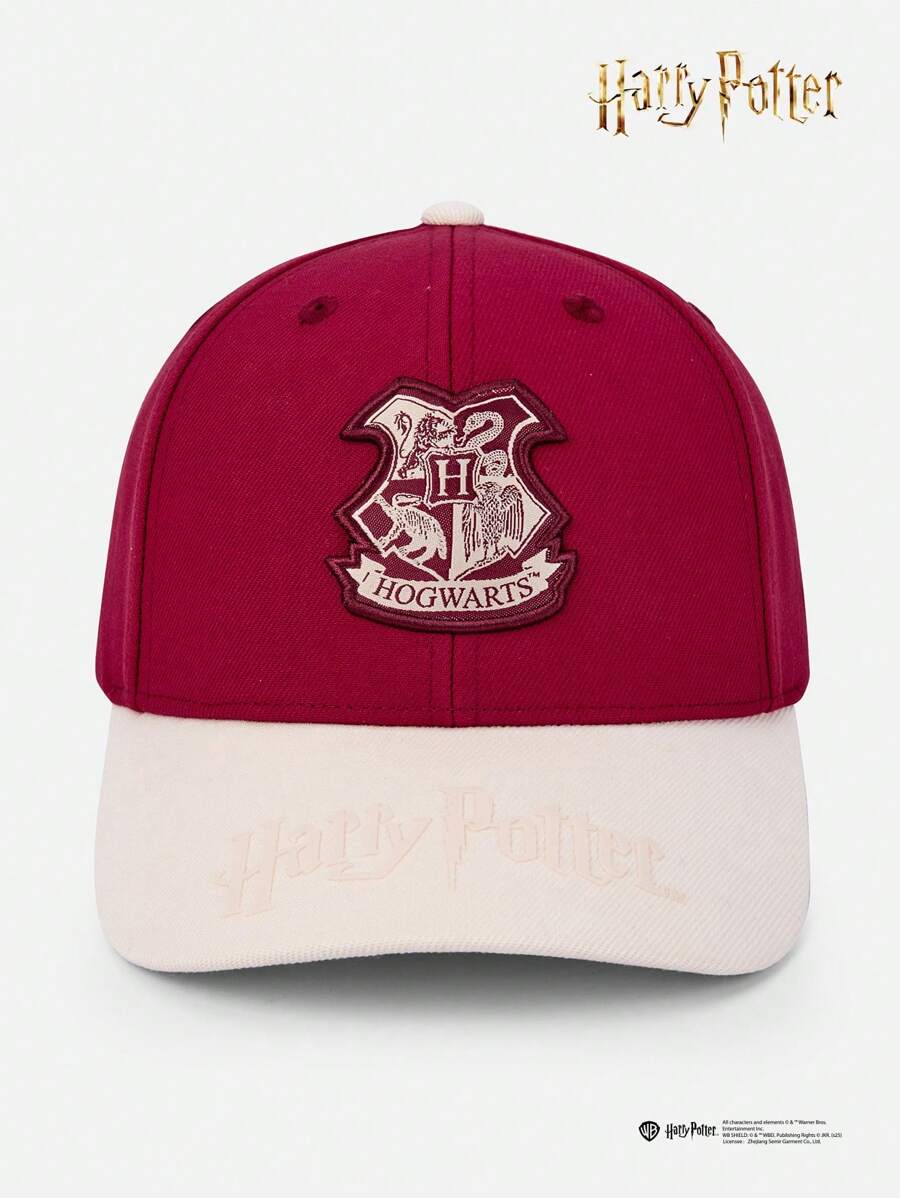 Harry Potter Kids' Embroidered Baseball Cap, Unisex College-Style Adjustable Hat