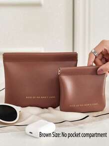 1/2Pcs 数据线收纳袋 自动闭合有线耳机随身包 电源充电器 口红袋 便携式收纳袋 旅行收纳袋，小型旅行线收纳袋，旅行必需品，旅行配件，手机线收纳袋 学校大学电子包 移动电源 便携式充电器 充电器盒 耳机盒 线袋 数码相机 相机包 相机包 - 彩色 - 查看 8