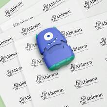 Customized Waterproof Name Stamp For Fabrics And Garments – High-Quality Personalized Labeling Solution For Clothes, Bags, And Home Essentials, Easy-To-Use Stamp With Long-Lasting Results, Perfect For Travel, Laundry, And Organizing Belongings Gifts Birthday Graduation,Multi-Functional,Adjustable, Anti-Mold,Ornamental,Adhesive,Reusable,Cute,Stylish,Adorable,High-Quality,Colorful,Custom,Unique,Personalized,Ideal Gifts For Him,Ideal Gifts For Her,Her,Boyfriend,Girlfriend,Dad,Mom,Family,Friends,Son,Daughter,Kids,For Anniversaries,For Birthdays,For Housewarming,For Graduation,Kitchen,Dining Room,Bedroom,Office,Living Room,Home,Garden,Tea Room,Home Refresh,Warm Ambience,Home & Living,Customized Crafts