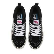 Vans SK8-Hi MTE-1 男女通用鞋，透气休闲高帮运动鞋，运动鞋 VN0A5HZYA04 - 黑白棋盤格 - 查看 4