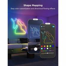 Govee Neon Rope Light 2 5m RGBIC Neon LED Strip Lights With Shape Mapping Work With Matter Alexa And  Assistant Neon Light For Wall Decor - 5M - View 2