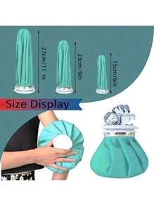 Túi chườm đá [6", 9" & 11"] Túi chườm đá nóng và lạnh có thể tái sử dụng, Túi chườm nhiệt có thể tái sử dụng cho đầu gối, chân/Quà tặng hoàn hảo cho sinh nhật/Giáng sinh, Câu cá/Cắm trại/Du lịch, Quà tặng Giáng sinh, Giáng sinh vui vẻ, Tiệc tùng, Trang trí sinh nhật, Quà tặng cho cha - màu xanh lá - Xem 4