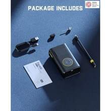 Fanttik X9 Pro Portable Tire Inflator For Compact Car 27s Fast Inflate Electric Bike Pump With Digital Tire Pressure Gauge 150PSI Air Compressor For Electric Bikes Compact Car Ball - as pic - View 9