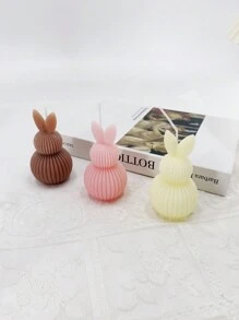 1pc Apple-Shaped Scented Candle, Winter Gift, Best Friend Gift, Handmade Decorative Candle, Women Gift, Holiday Gift, Creative Decoration - Multicolor - View 6