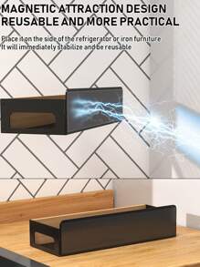 1/2 piezas Estante lateral para refrigerador, estante de almacenamiento de suministros de cocina, estante lateral sin agujero para microondas y horno, accesorios de cocina - Multicolor - Ver 7