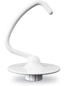Kitchen Aid 搅拌器，1 件适用于 4.5QT Kitchenaid 倾斜头立式搅拌机的线材搅拌器附件，不锈钢蛋奶油搅拌器，面粉蛋糕气球搅拌器配件替换件 - Dough Hook - 查看 1