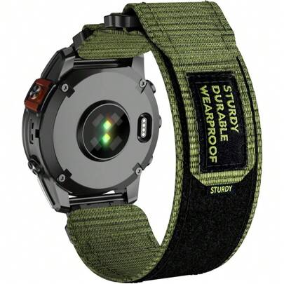 22mm 26mm Tactical Nylon Strap For Garmin Fenix 7X 7 Pro Fenix 6X 6 5X 5Plus Quick Fit Band For Tactix 7 Forerunner 965 Enduro 2 Gifts For Family, Fri