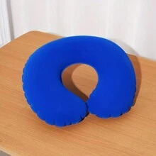 1 Solid Color U-Shaped Pillow,Travel Pillow, Comfortable, Neck Pillow For Travel, Home, Office, Train, Self-Driving, Travel And Home Camping Supplies, Airplane Pillow Caravan Home Office Travel Neck Flight Pillow Snap Button With Soft Cover, U-Shaped Neck Pillow Portable Student Adult Pillow Pad, Support The Neck And Protect The Cervical Vertebra When Studying Or Riding In The Car, Office Or Other Travel Bag For School School Accessories School Stuff