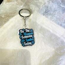 1 件创意个性化字母钥匙扣适用于多种场合汽车钥匙链挂件配件