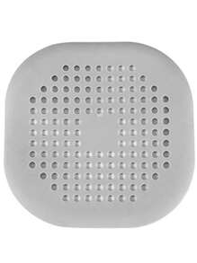 2/3 Packs Drain Cover Hair Catcher Pad, Silicone Tube Trap Shower With Sucker For Bathroom Kitchen, 5.7" Flat Square Rubber Strainer Plug Filter Bathtub Sink Home Drain Protectors Back To School - Multicolor - View 13