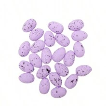 50 stuks 3cm diverse kleuren schuim eieren, geschikt voor paasfeest decoratie, doe-het-zelf knutselen, geschenken, huisdecoratie