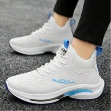 2025 New Men's Ultra-Light Versatile Breathable Casual Running Sneakers, White Sporty Fashion Shoes
